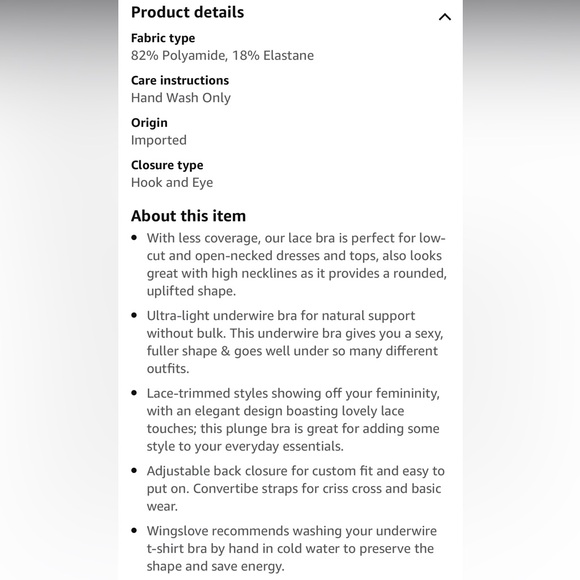 FREE SHIPPING Pastel Pink bra with Blue Lace Detailing - Picture 5 of 6